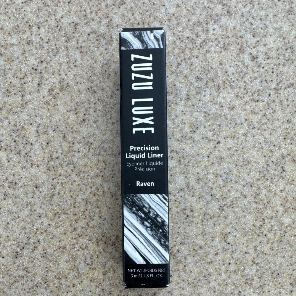 Zuzu Luxe Precision Liquid Liner Liquid Eyeliner Raven Matte Vegan 0.1 fl oz New